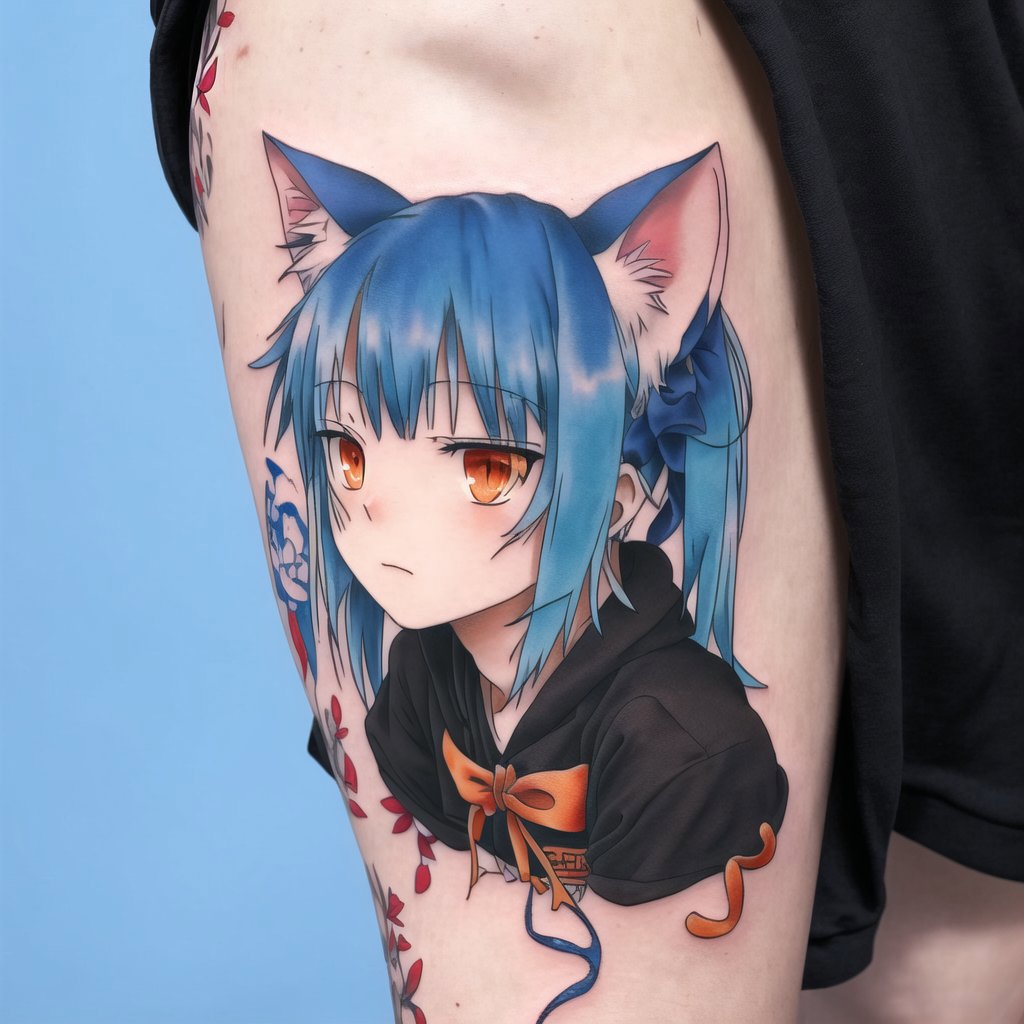 Anime Death Note Inspired Tattoo Design – Tattoos Wizard Designs